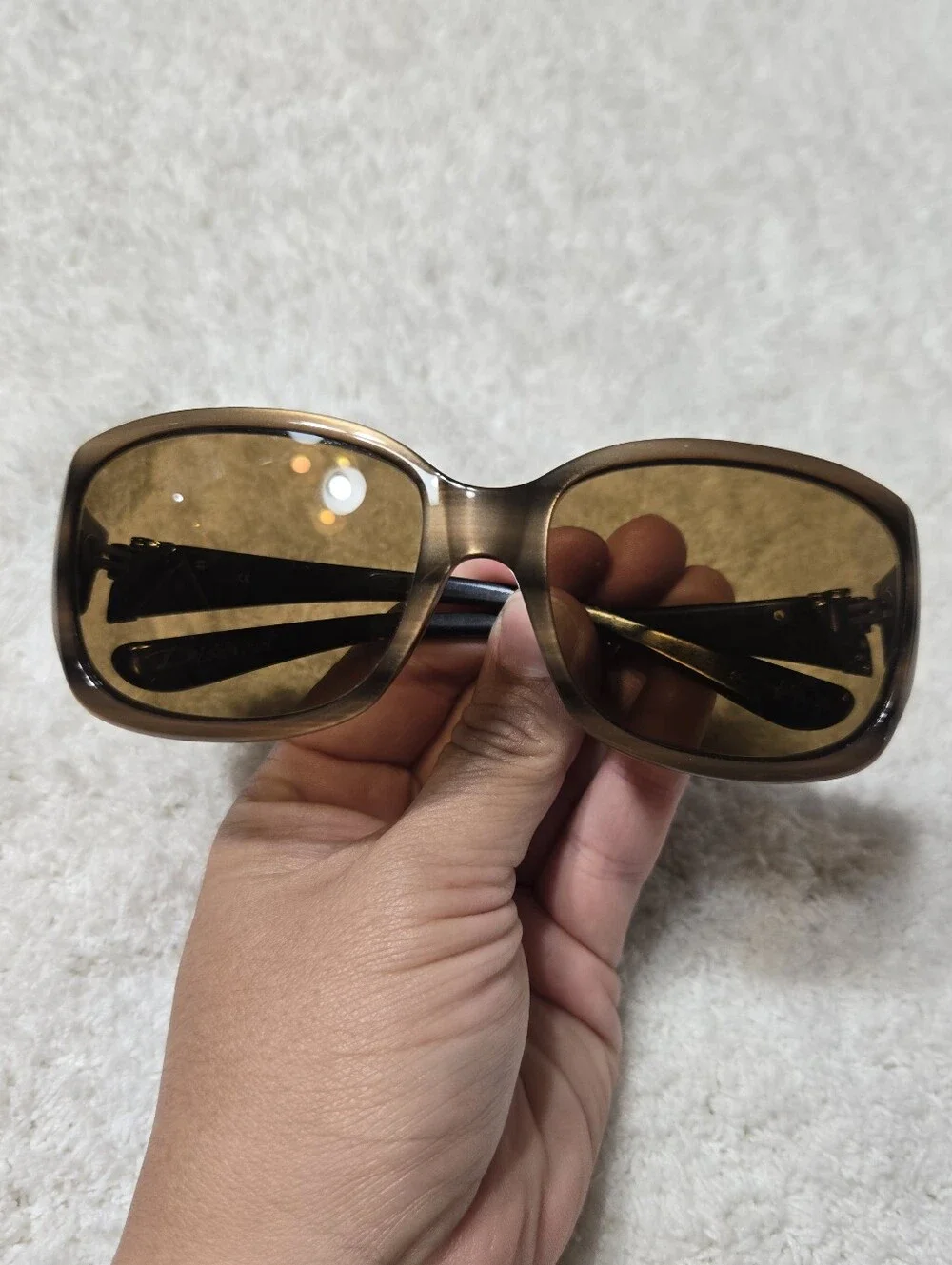 Oakley Discreet Tiger Eye / Bronze Sunglasses OO2012-05 FRAMES ONLY